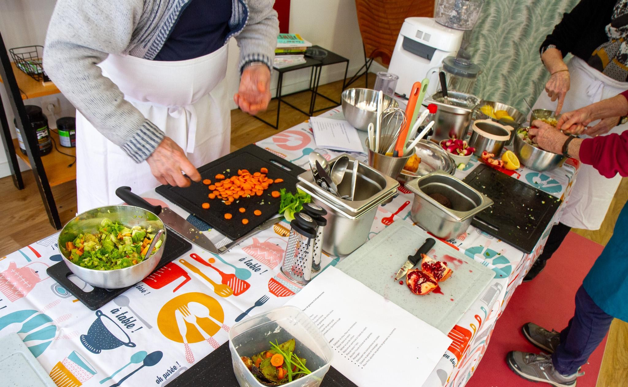 Atelier de cuisine en groupe à Vienne